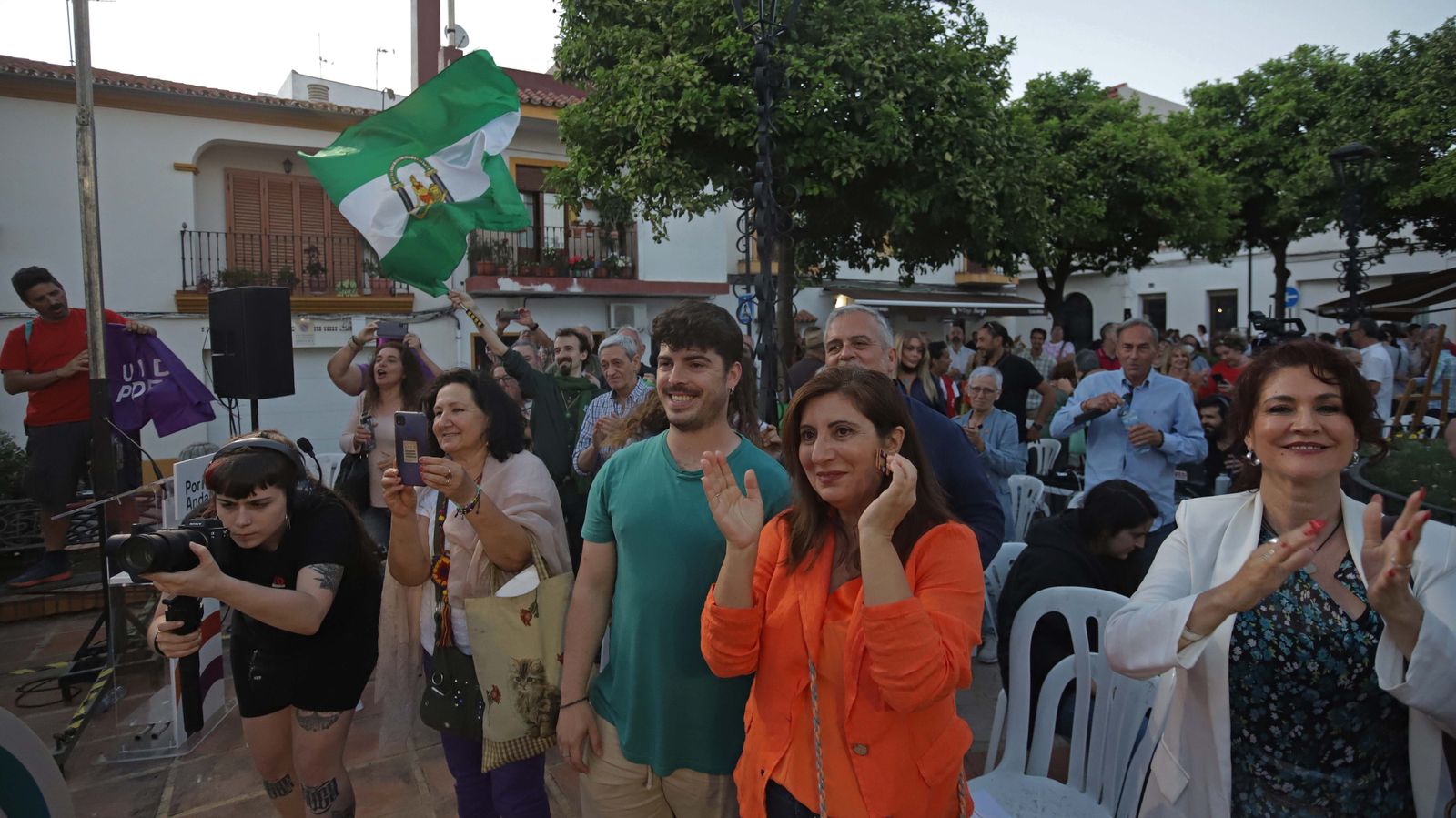 Fotos del inicio de campaña de Por Andalucía en Algeciras
