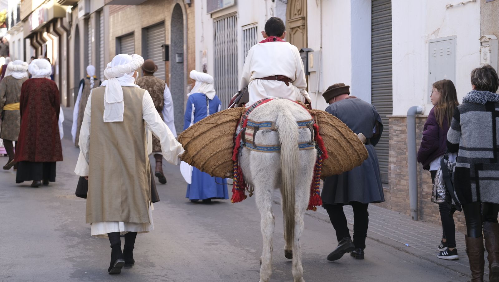 Imágenes de la "visita de los Reyes Católicos" a Fiñana