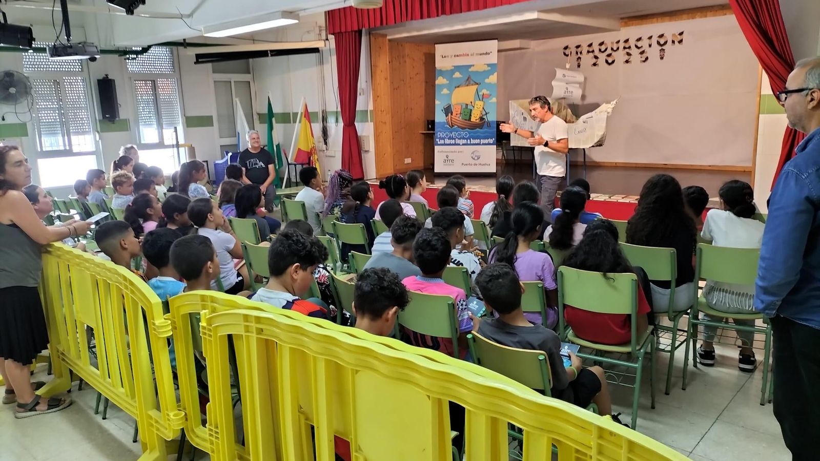 Presentación del proyecto en el CEIP Príncipe de España.
