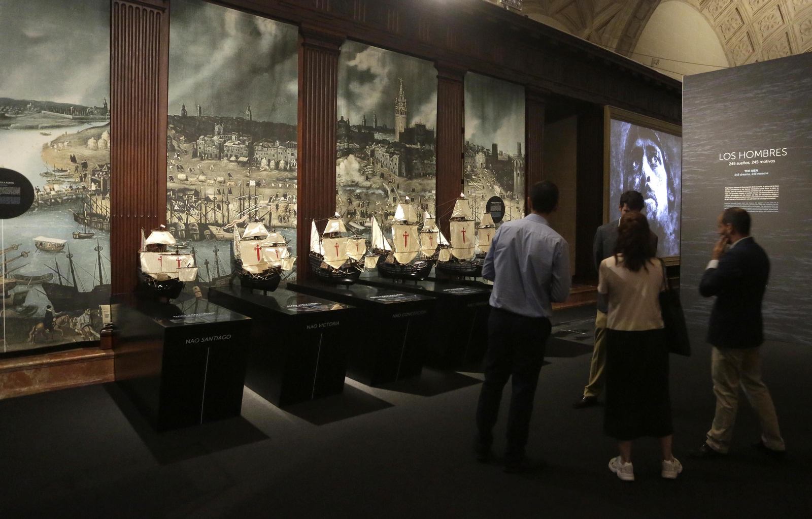 Exposición 'El Viaje más largo' en el Archivo de Indias