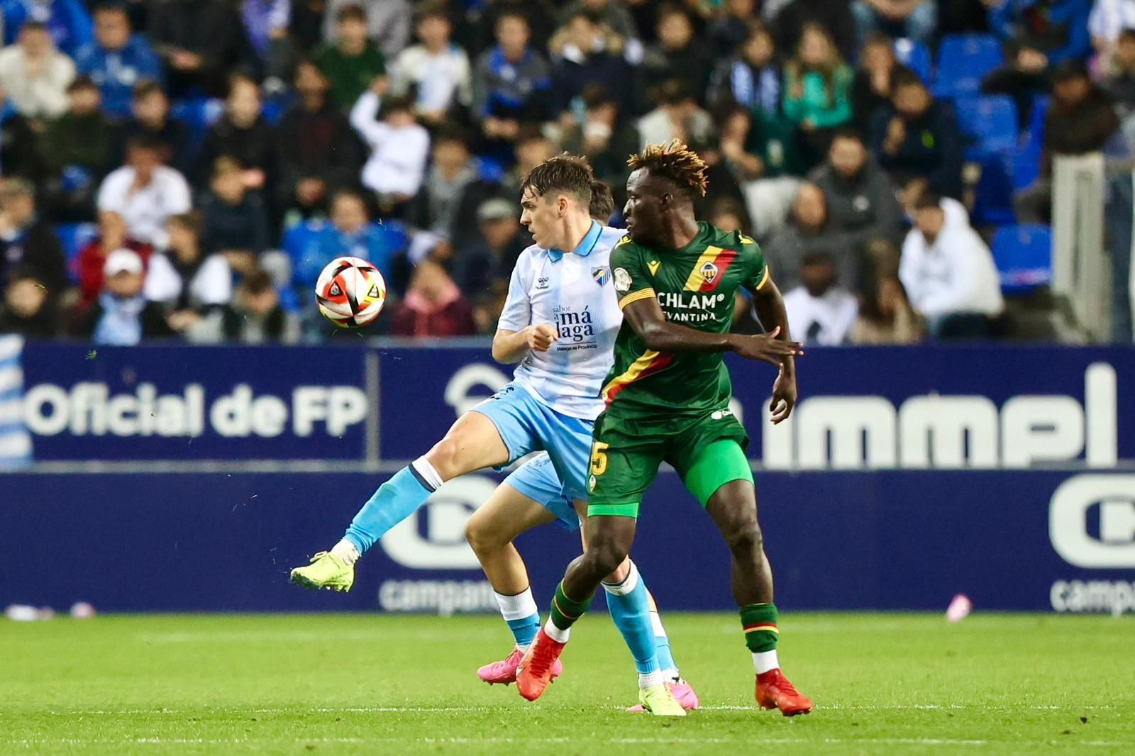 El Málaga CF - Castellón, en fotos