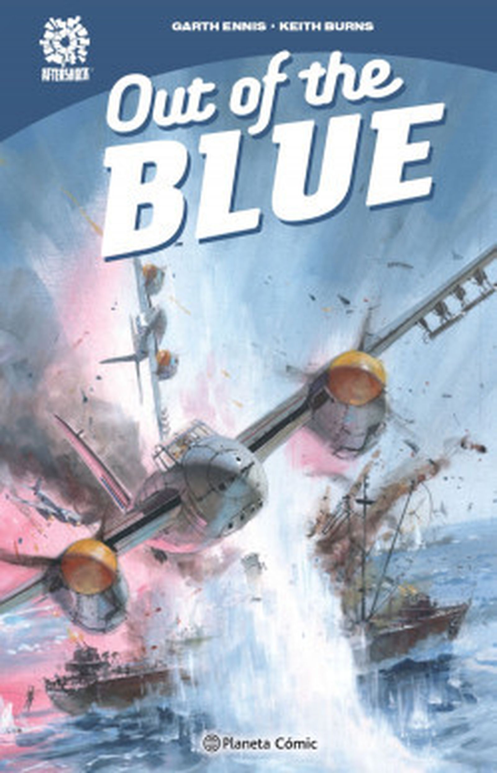 Portada de 'Out of the blue'