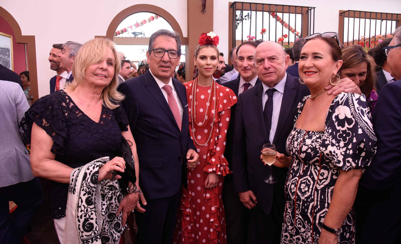 La recepción de la Fundación Cajasol en la Feria de Sevilla 2025