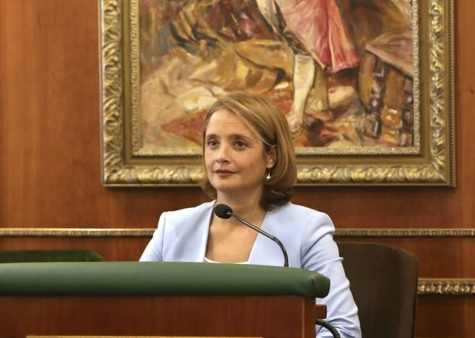 La concejala de Ciudadanos en el Ayuntamiento de Marbella, María García. La concejala de Ciudadanos en el Ayuntamiento de Marbella, María García.