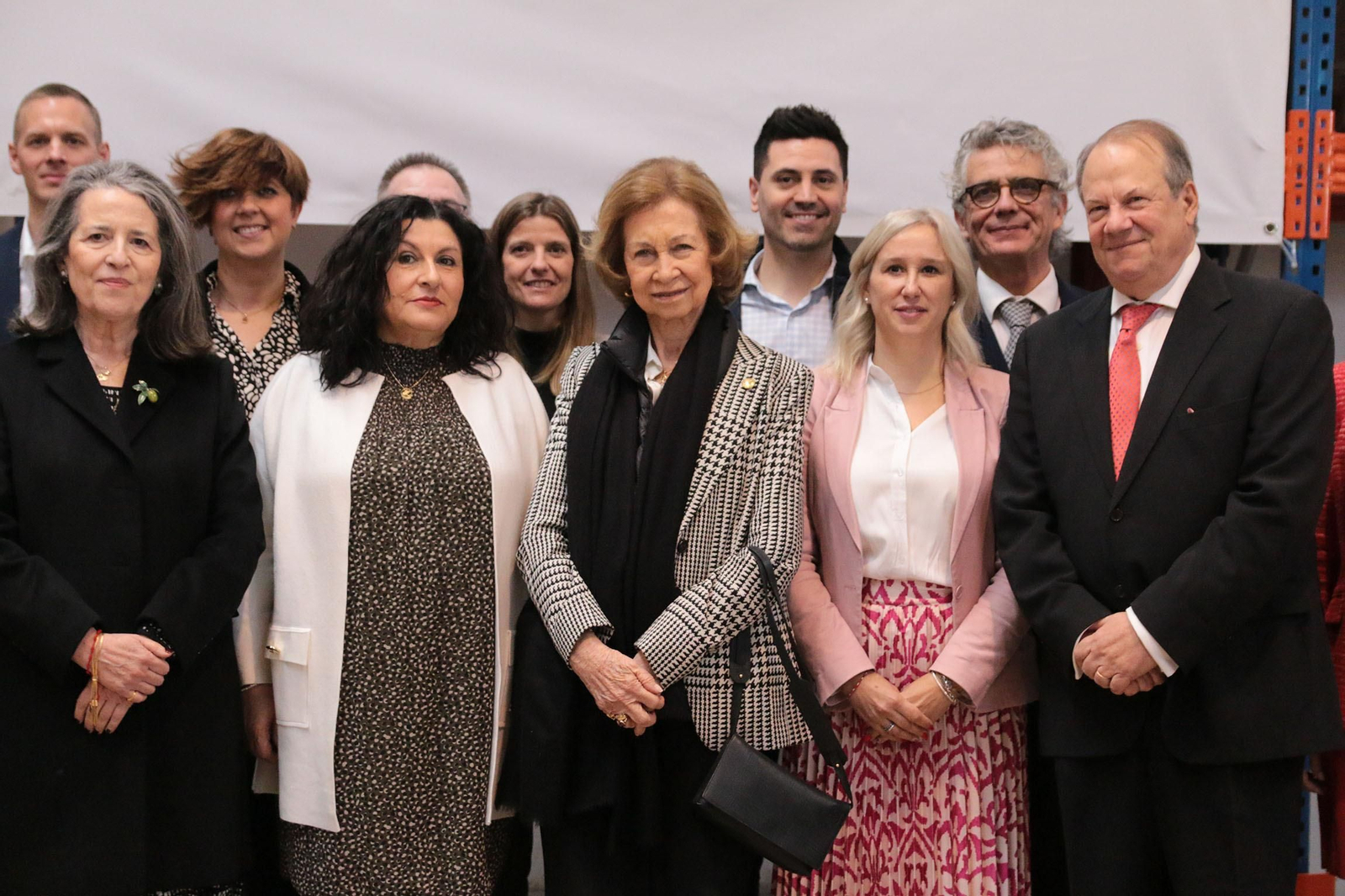 La Reina Sofía visita el Banco de Alimentos de Almería