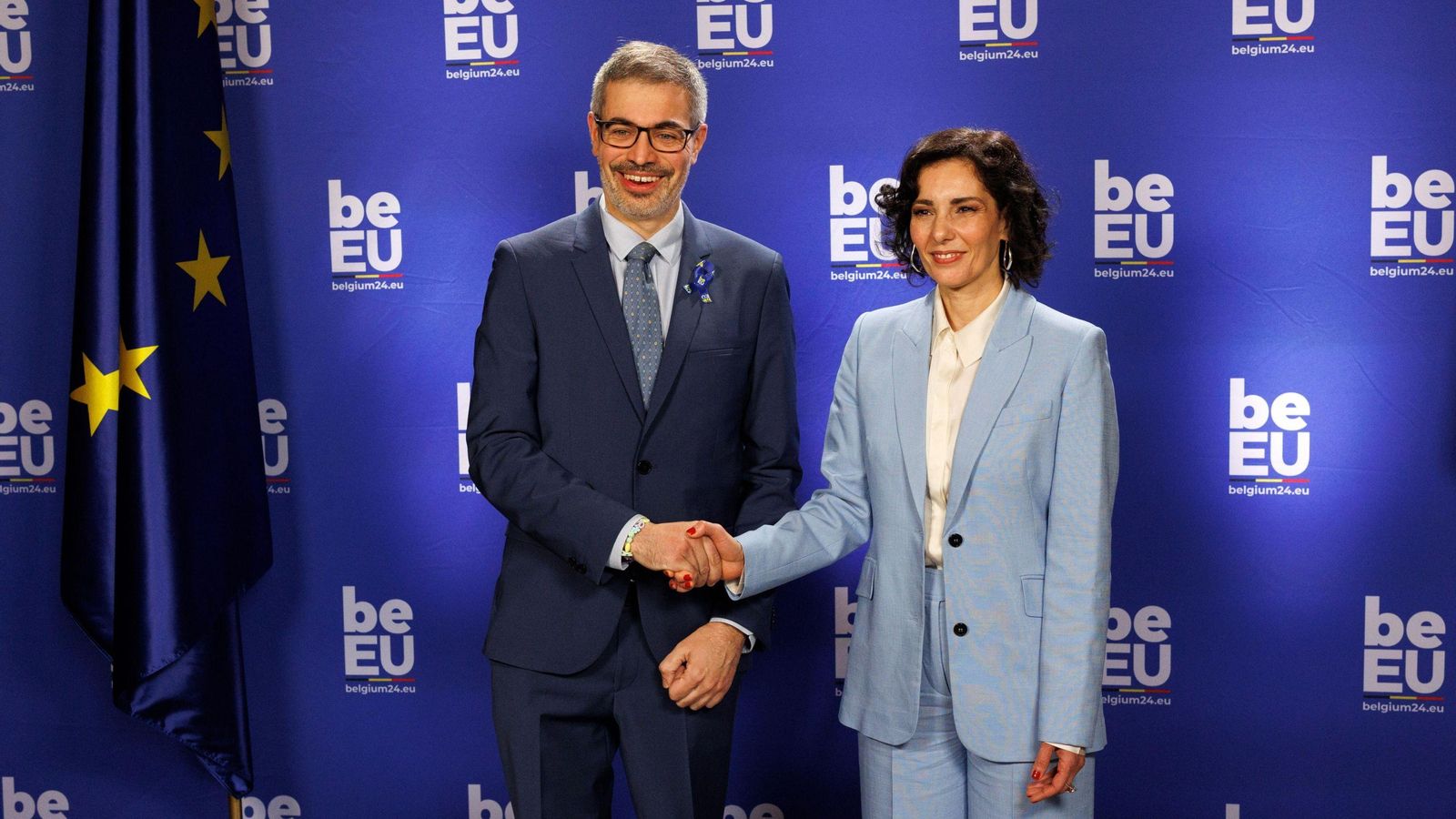 Fernando Sampedro, este martes, en Bruselas.