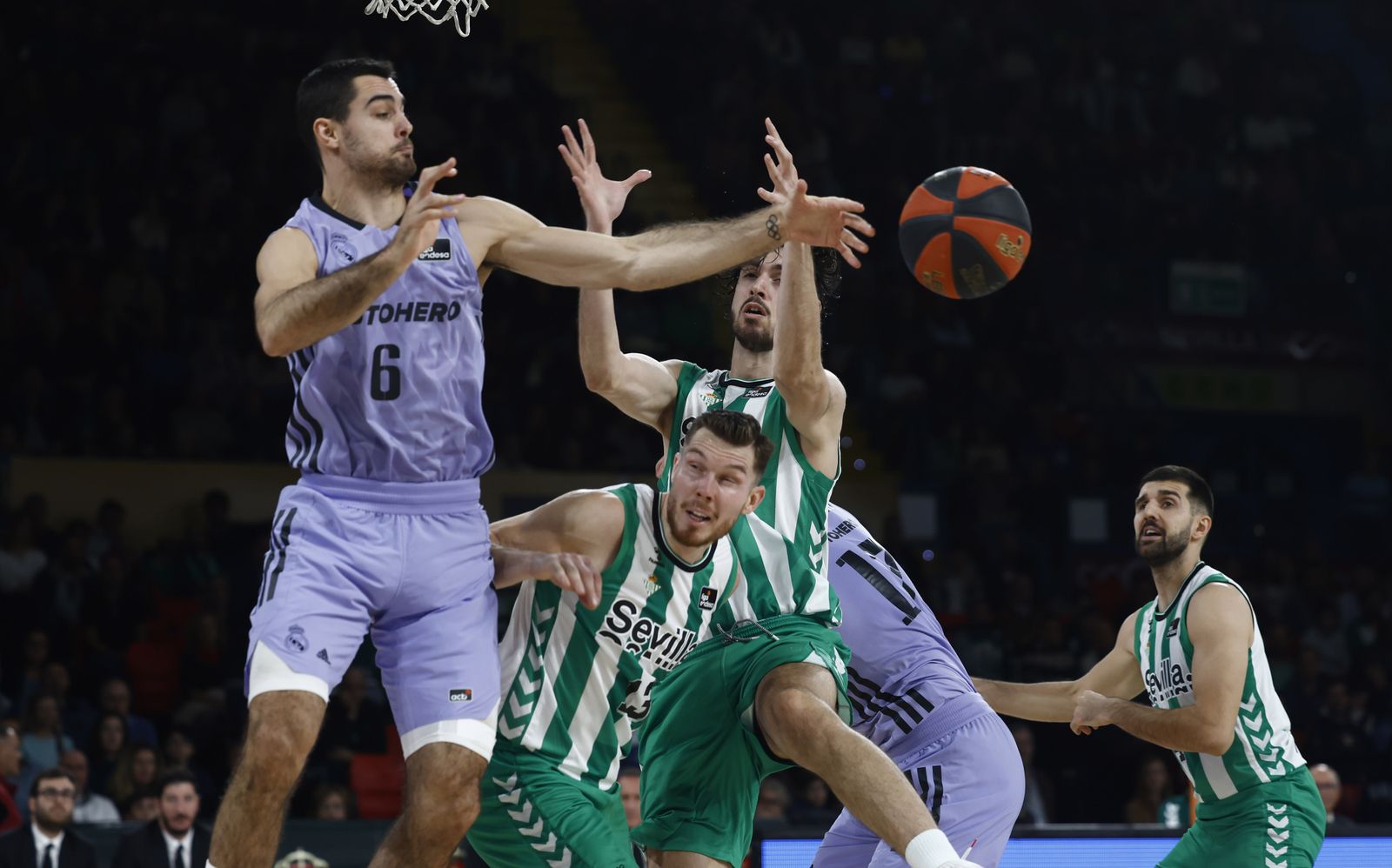 Las imágenes del Betis-Real Madrid Baloncesto