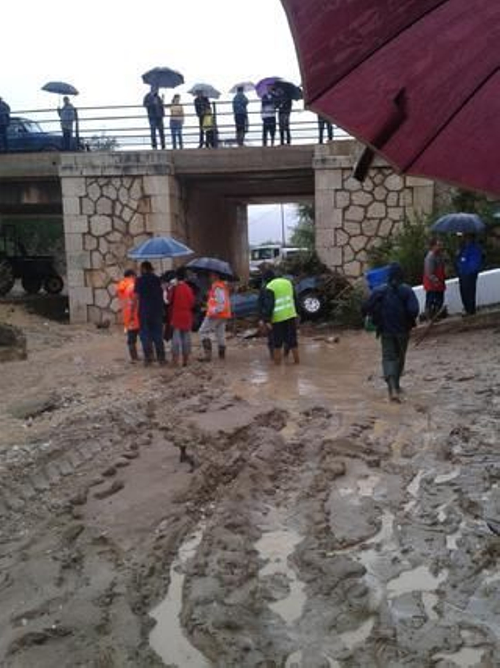 Imágenes de las lluvias en la provincia de Málaga