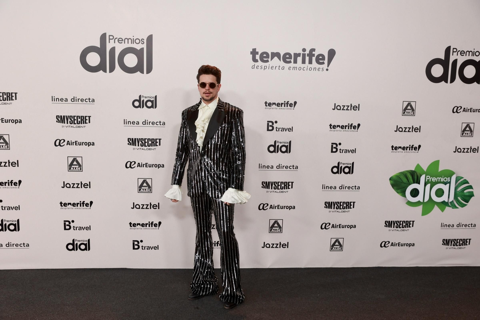 Las estrellas del 'photocall' de los Premios Dial, gala celebrada en Santa Cruz de Tenerife