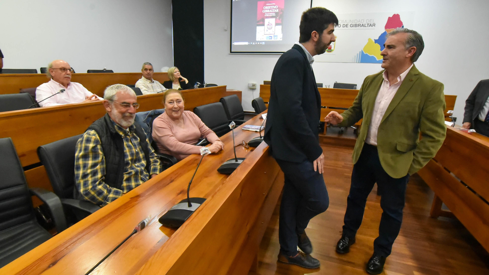 Presentación del libro 'Objetivo Gibraltar' de Alfonso Escuadra