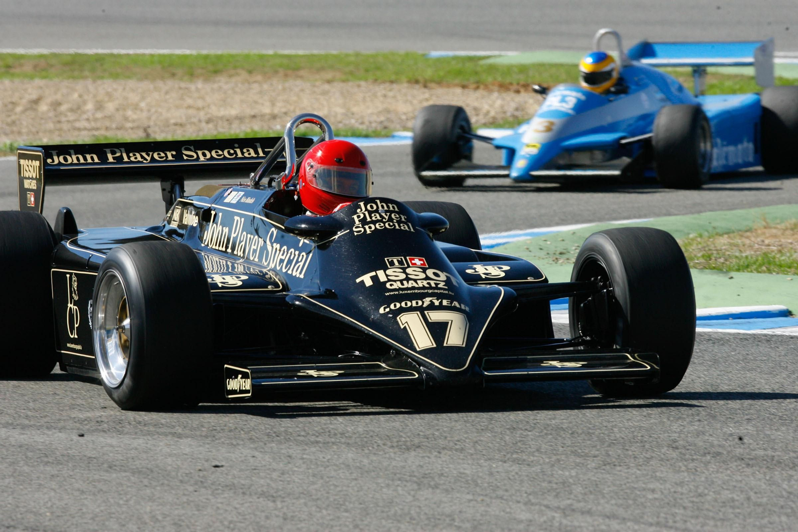 Los Fórmula 1 históricos de la mejor época del 'gran circo' rodarán este fin de semana en Jerez.