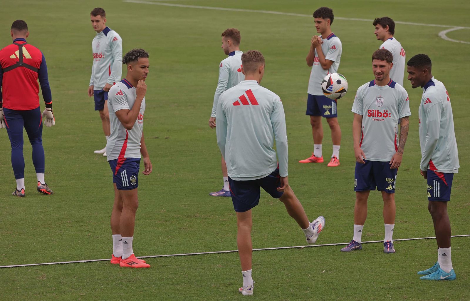 Fotos del entrenamiento de la selección española sub-21 en Algeciras