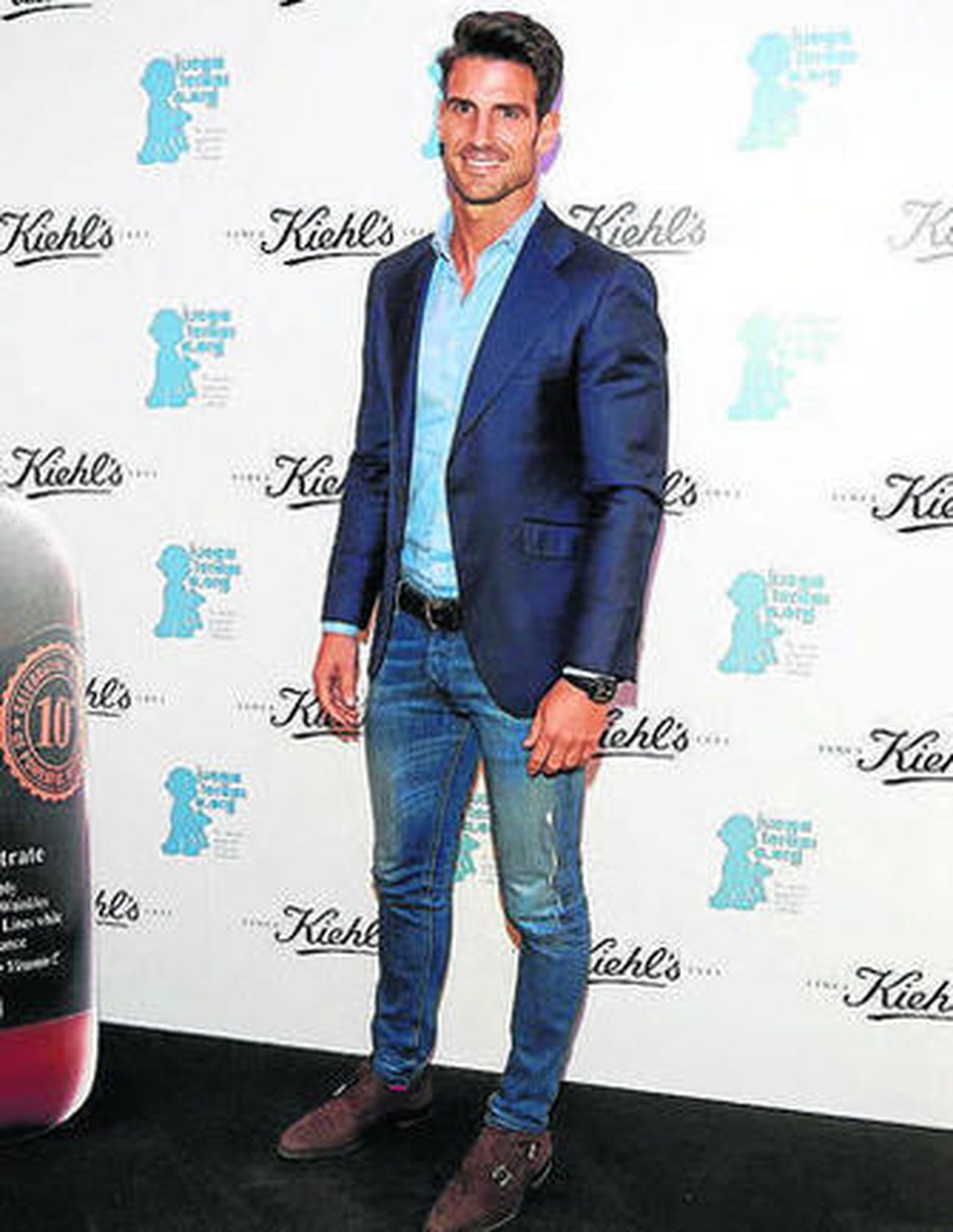 Aitor Ocio y Kiehl's ayudan a los niños con cáncer