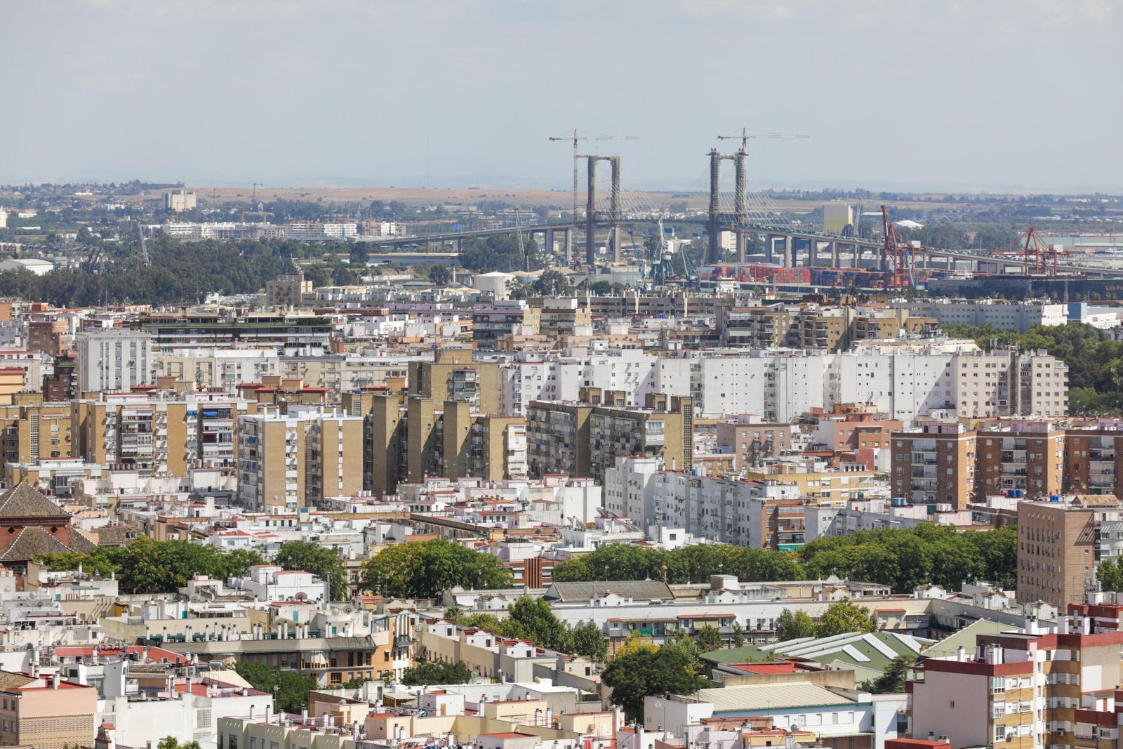 Vistas de Sevilla desde la Torre Pelli