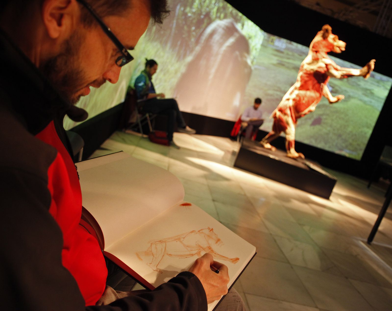 El resultado de los trabajos más interesantes ya forman parte de una galería paralela a la exhibición.