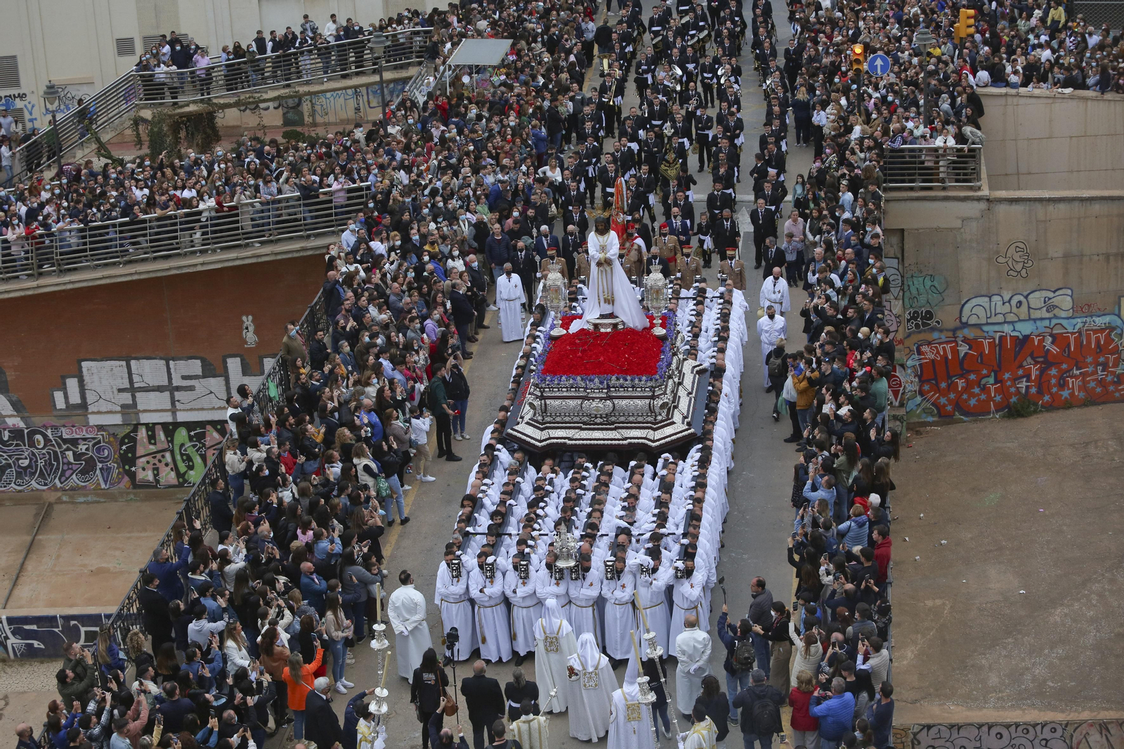 Las fotos del Cautivo, en el Lunes Santo de Málaga