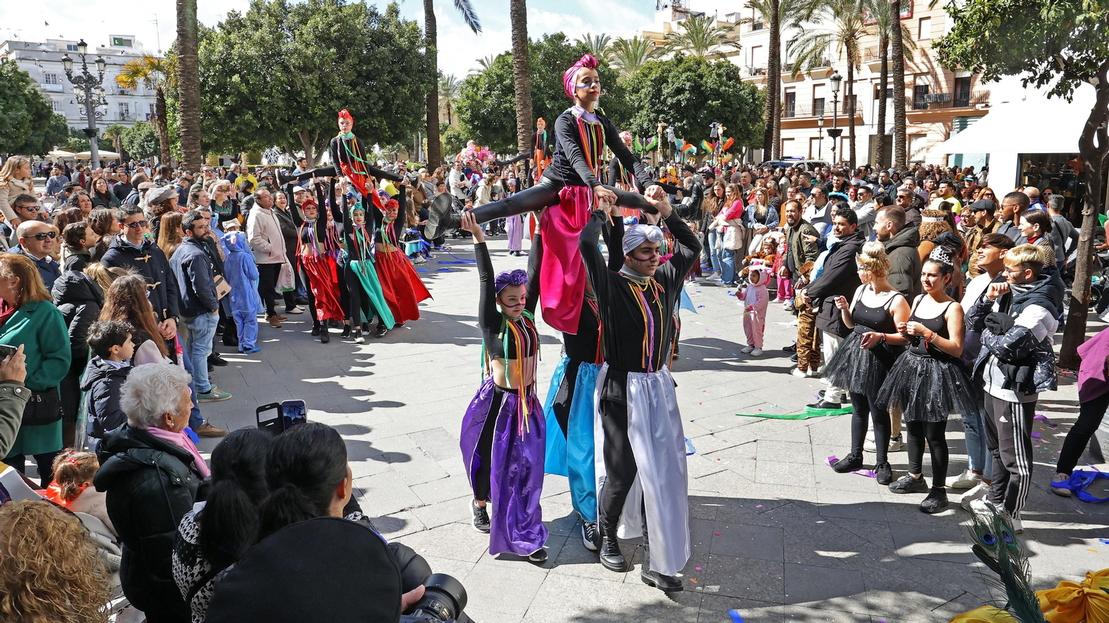 Pasacalles por el Carnaval en Jerez