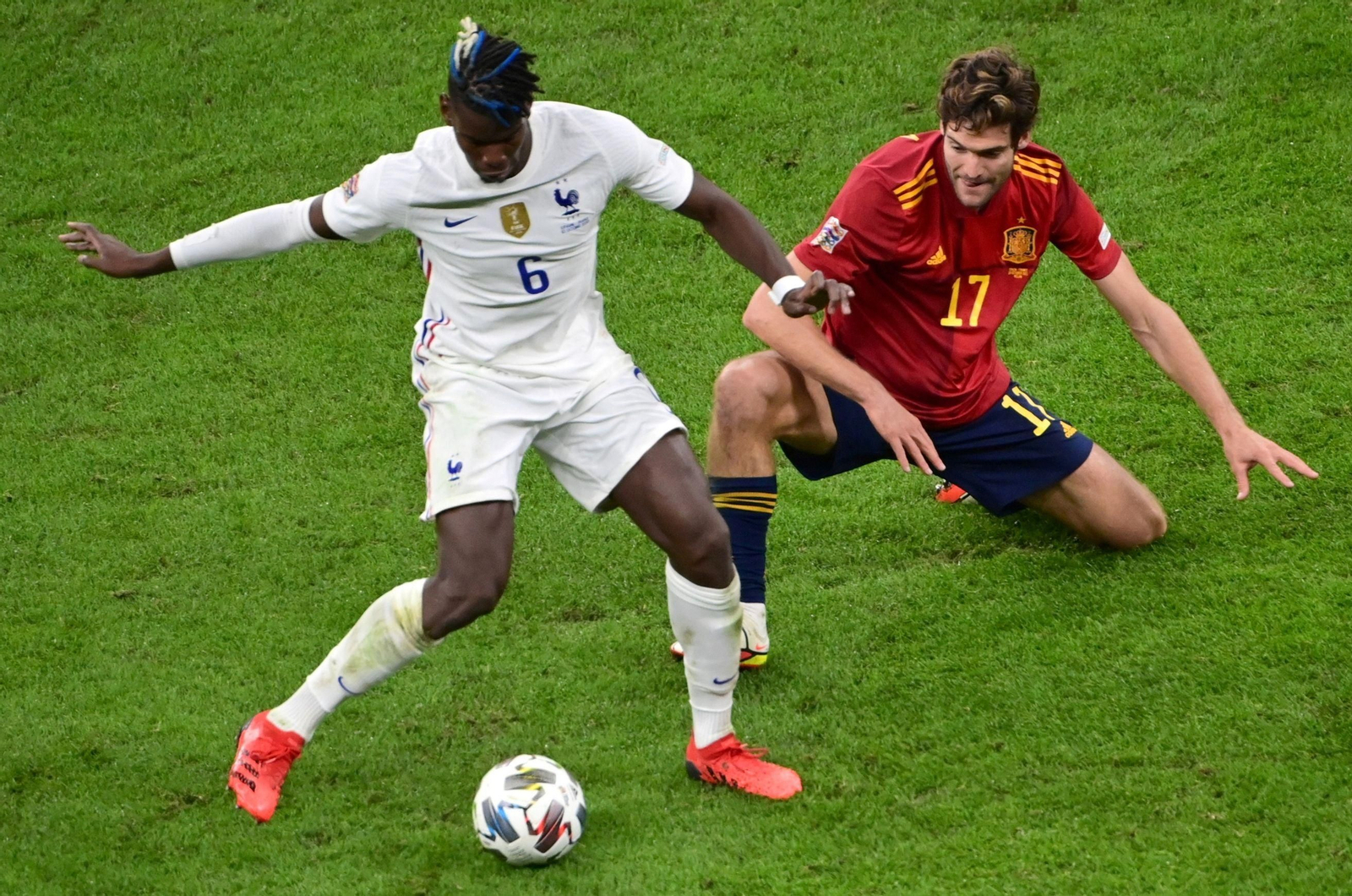 Las fotos del España-Francia, final de la Liga de Naciones