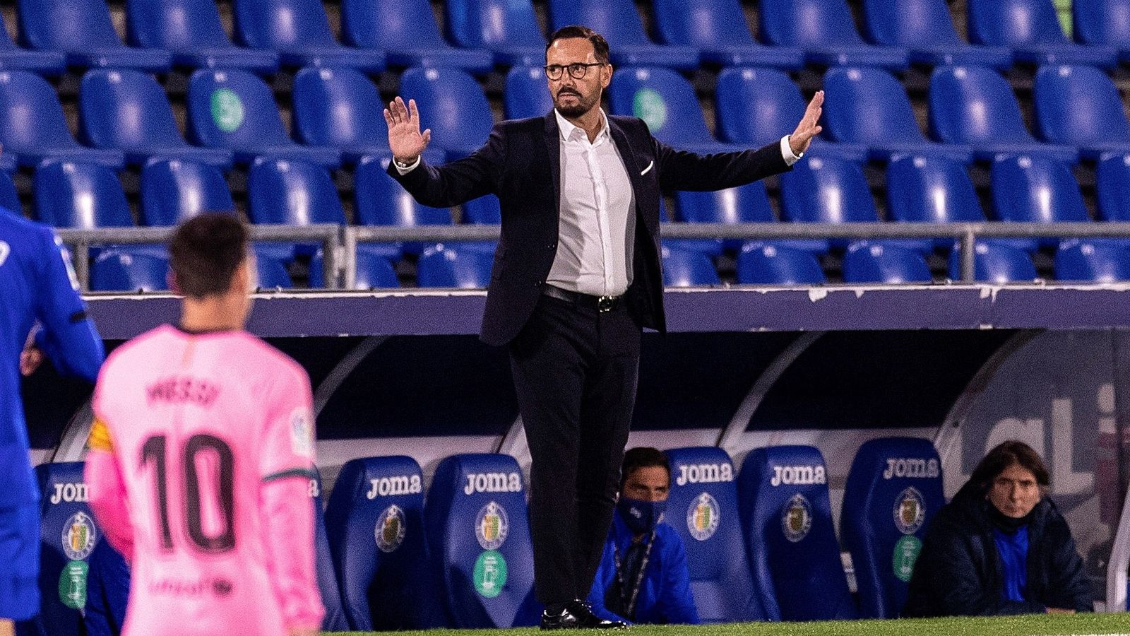 Bordalás ha conformado un equipo a su gusto