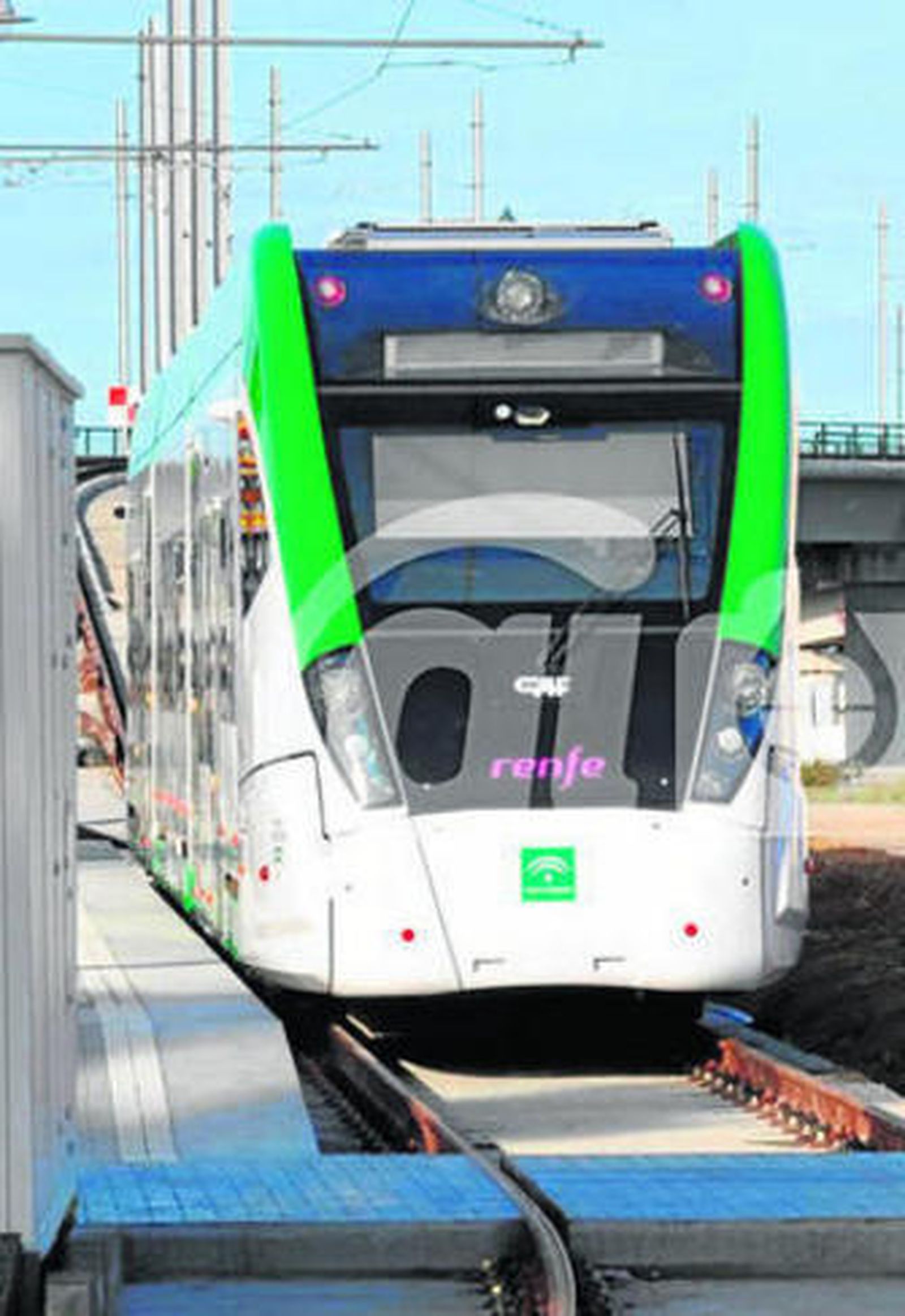 El tren-tranvía de la Bahía de Cádiz entrará este año en funcionamiento.