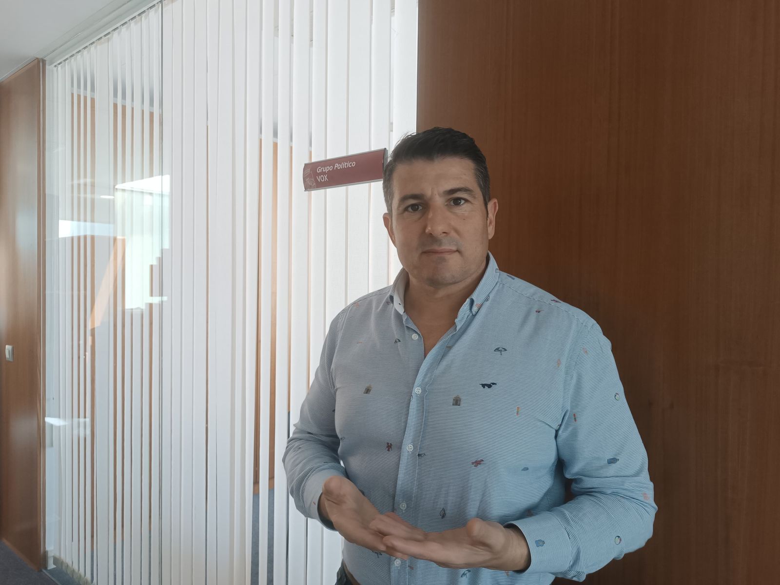 El portavoz de Vox en Chiclana.