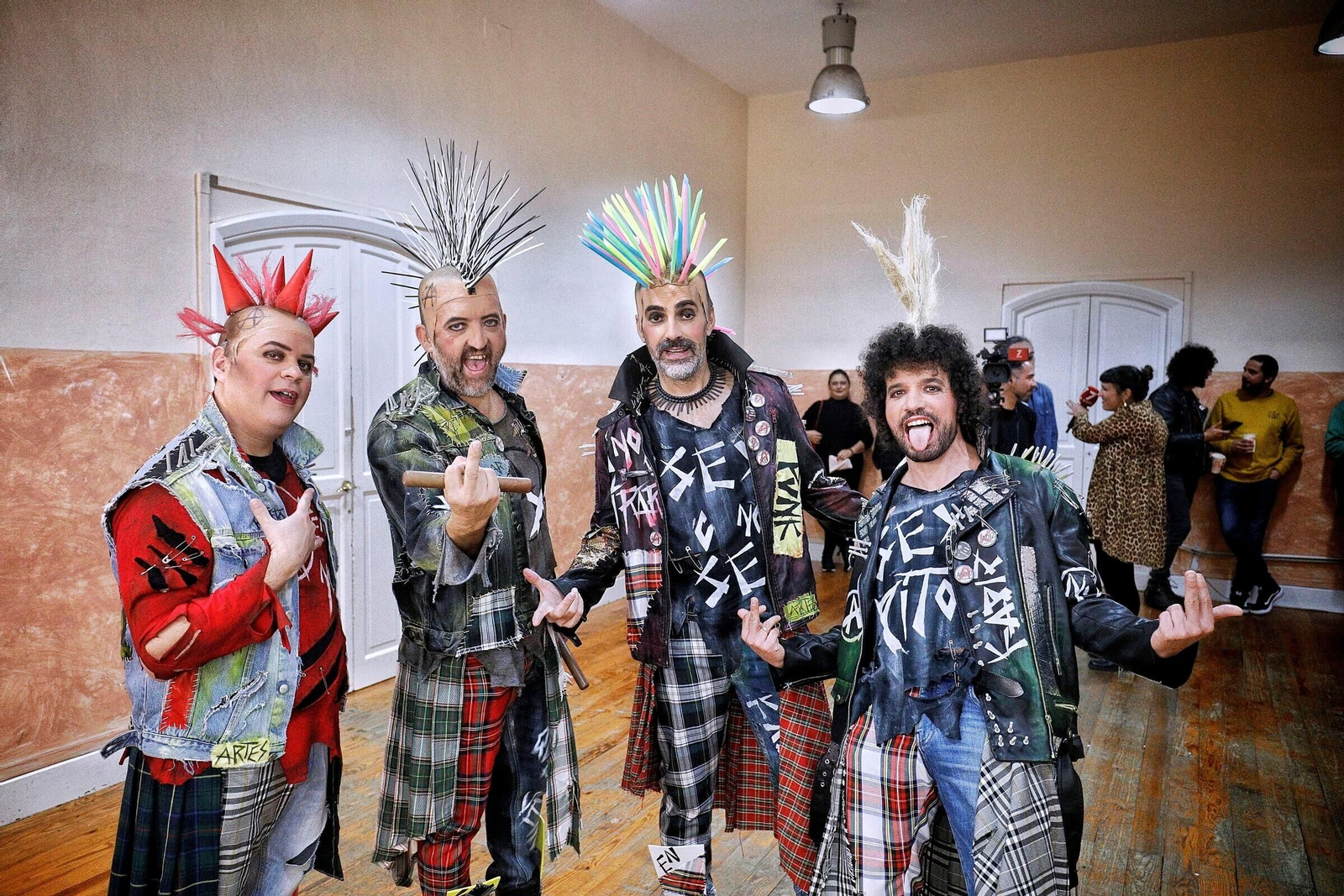 Cuarteto 'Punk y circo, la lucha continúa'