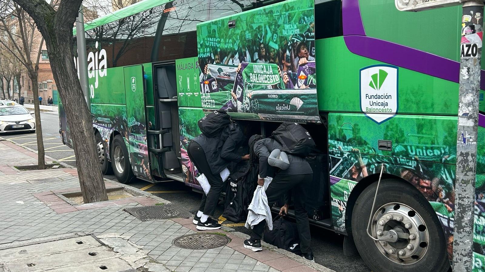 El Unicaja, en Madrid para la recepción del Rey