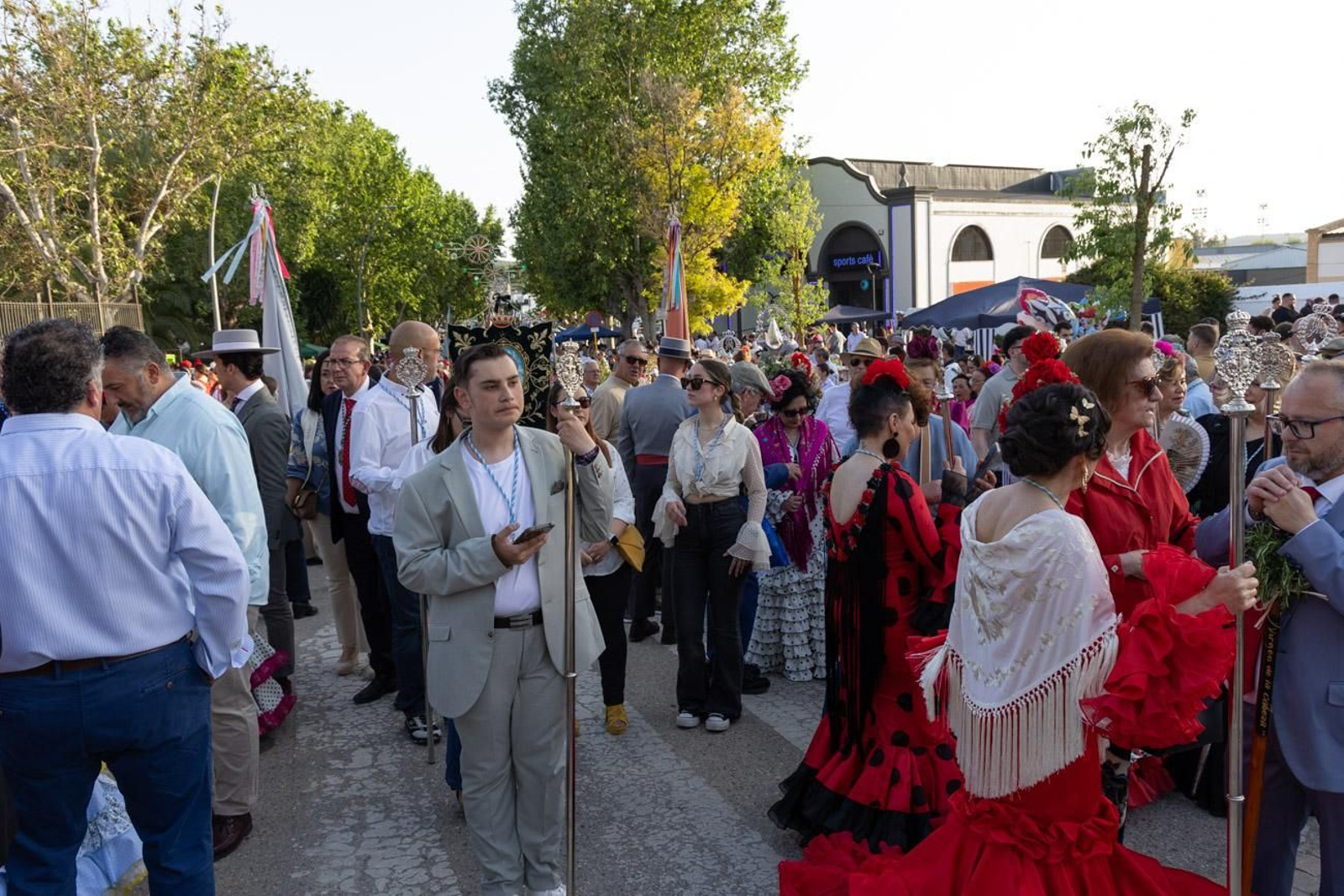 Recepción de Cofradías de la Romería de La Virgen de la Cabeza en Andújar