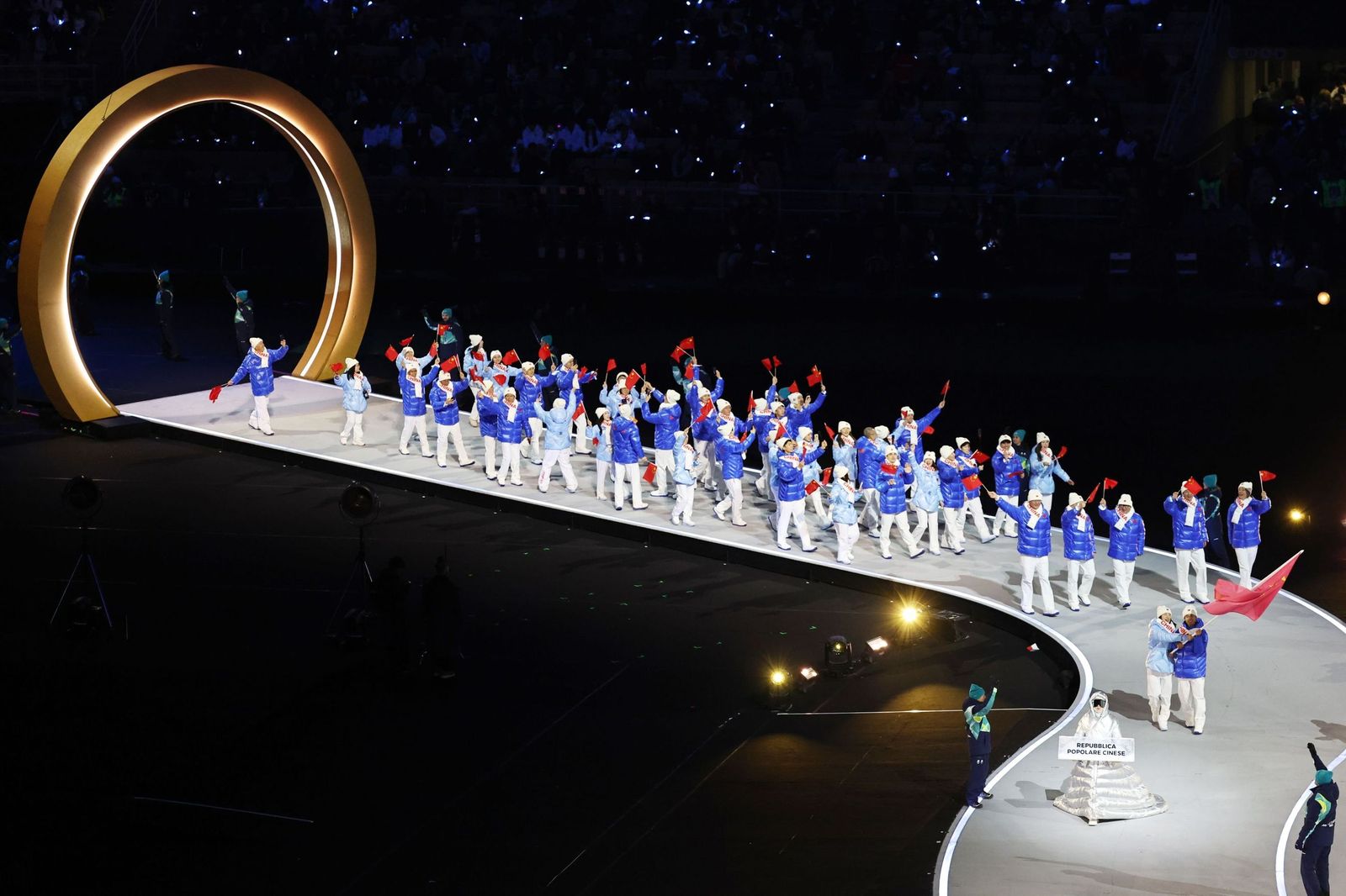 Las fotos de la inauguración de los Juegos Olímpicos de invierno de 2026