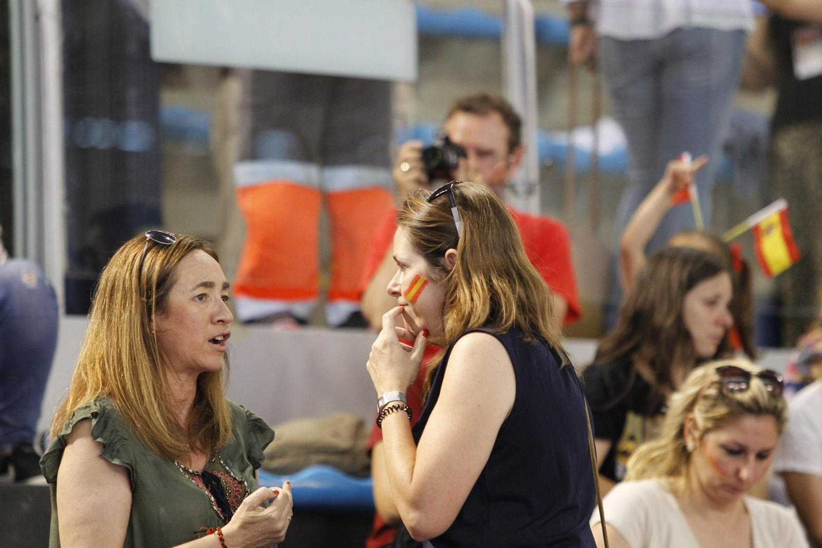 Fotogalería España-Suecia. Balonmano. Palacio Juegos Mediterráneos. Almería