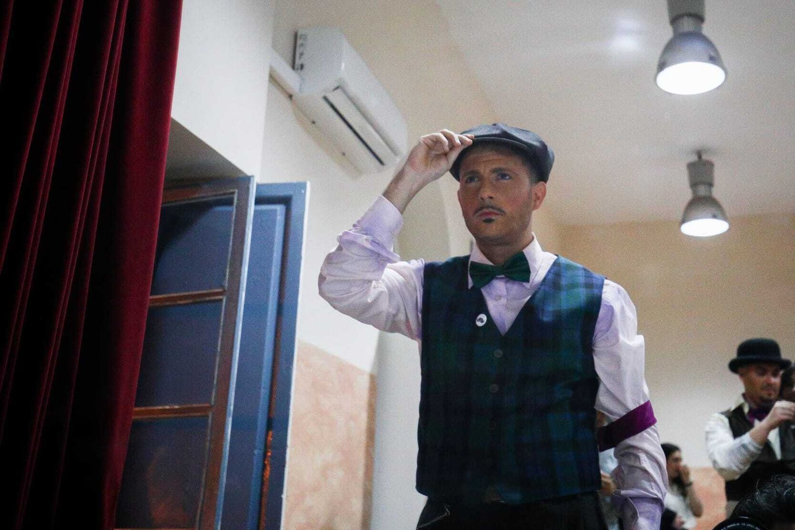 Ambiente en camerinos