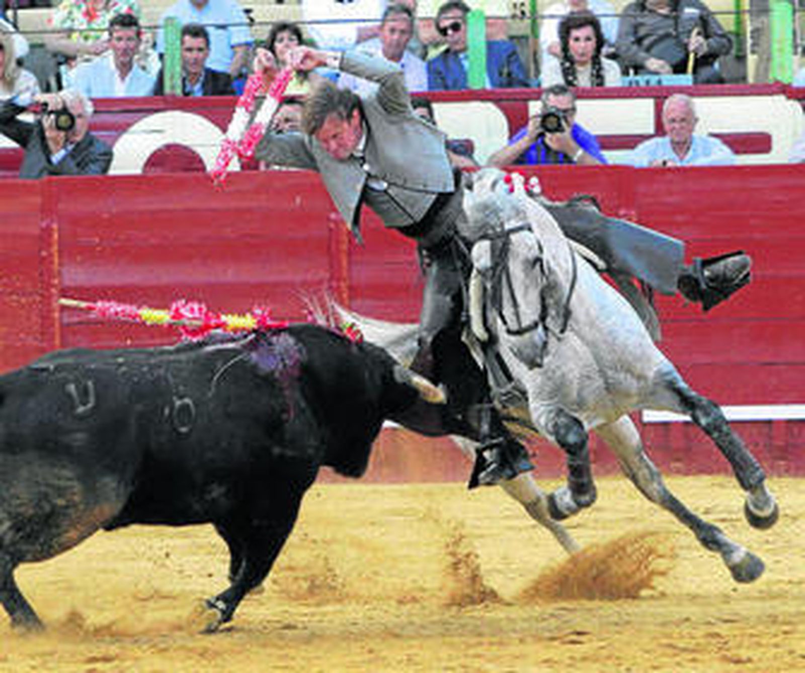 Fermín Bohórquez Domecq en la Feria del Caballo de Jerez de la temporada 2013.