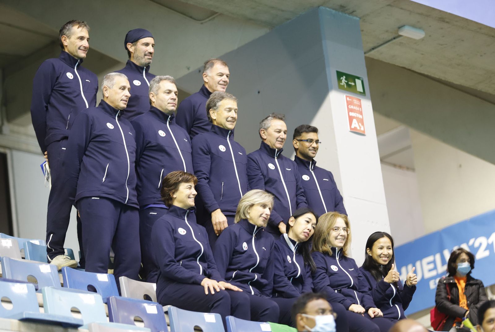 Imágenes del primer día de competición del Mundial senior de bádminton de Huelva 2021