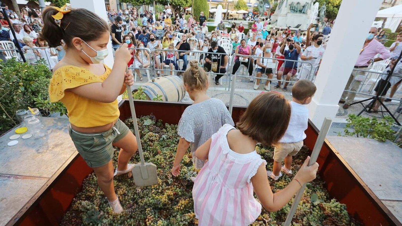 Los niños, protagonistas de la segunda semana de las Fiestas de la Vendimia
