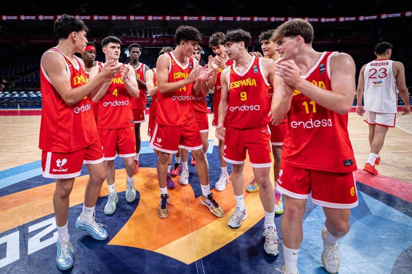 Eurobasket sub 18: España, en la pelea por medallas con un buen Guille del Pino