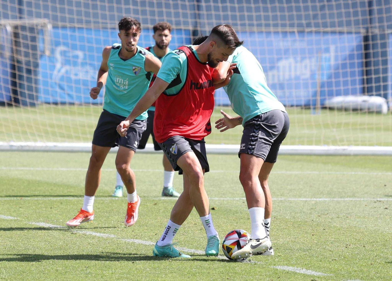 El Málaga CF no baja el ritmo antes de jugar ante el Real Madrid Castilla
