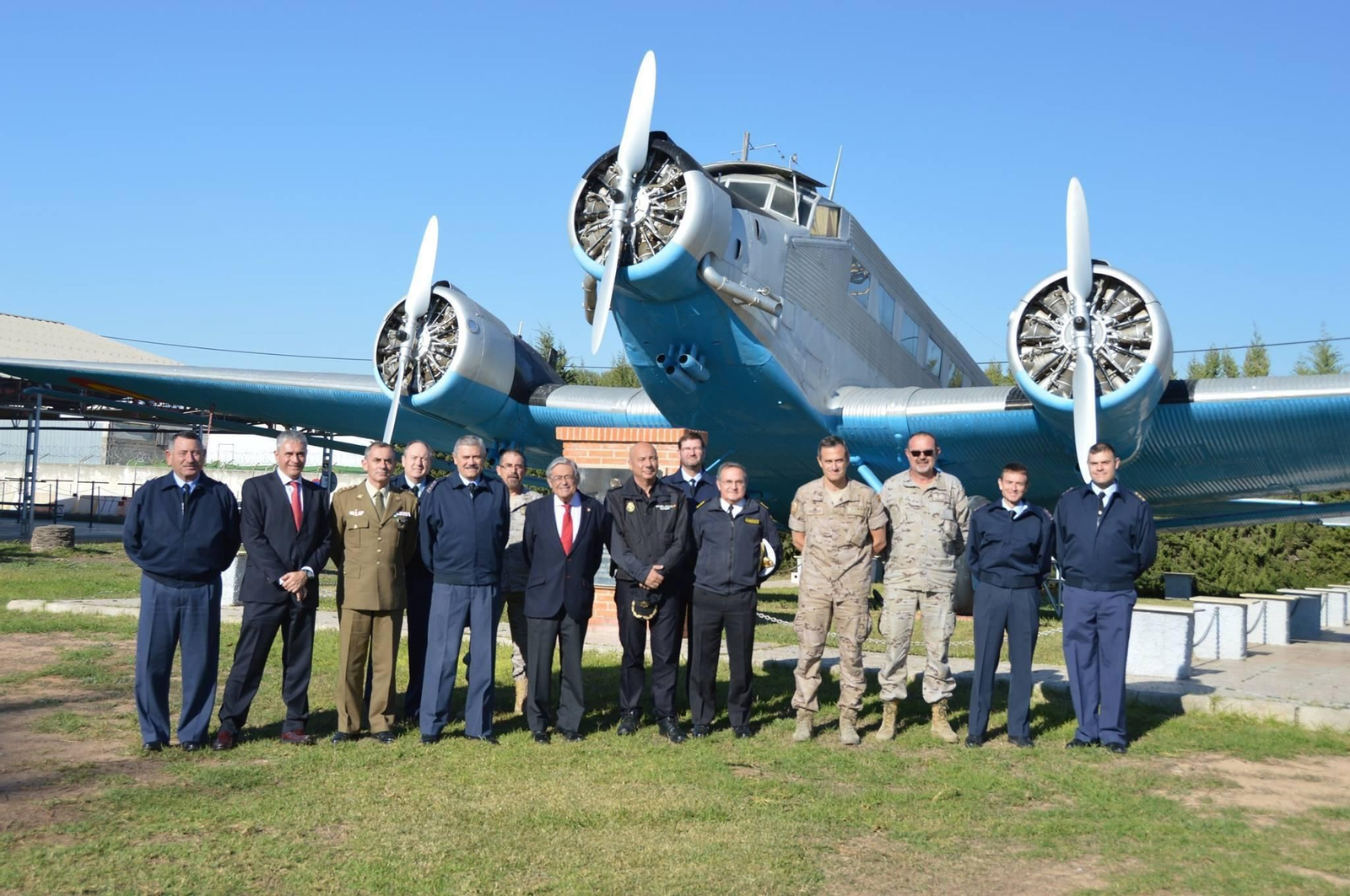 Visita a la base aérea de Alcantarilla