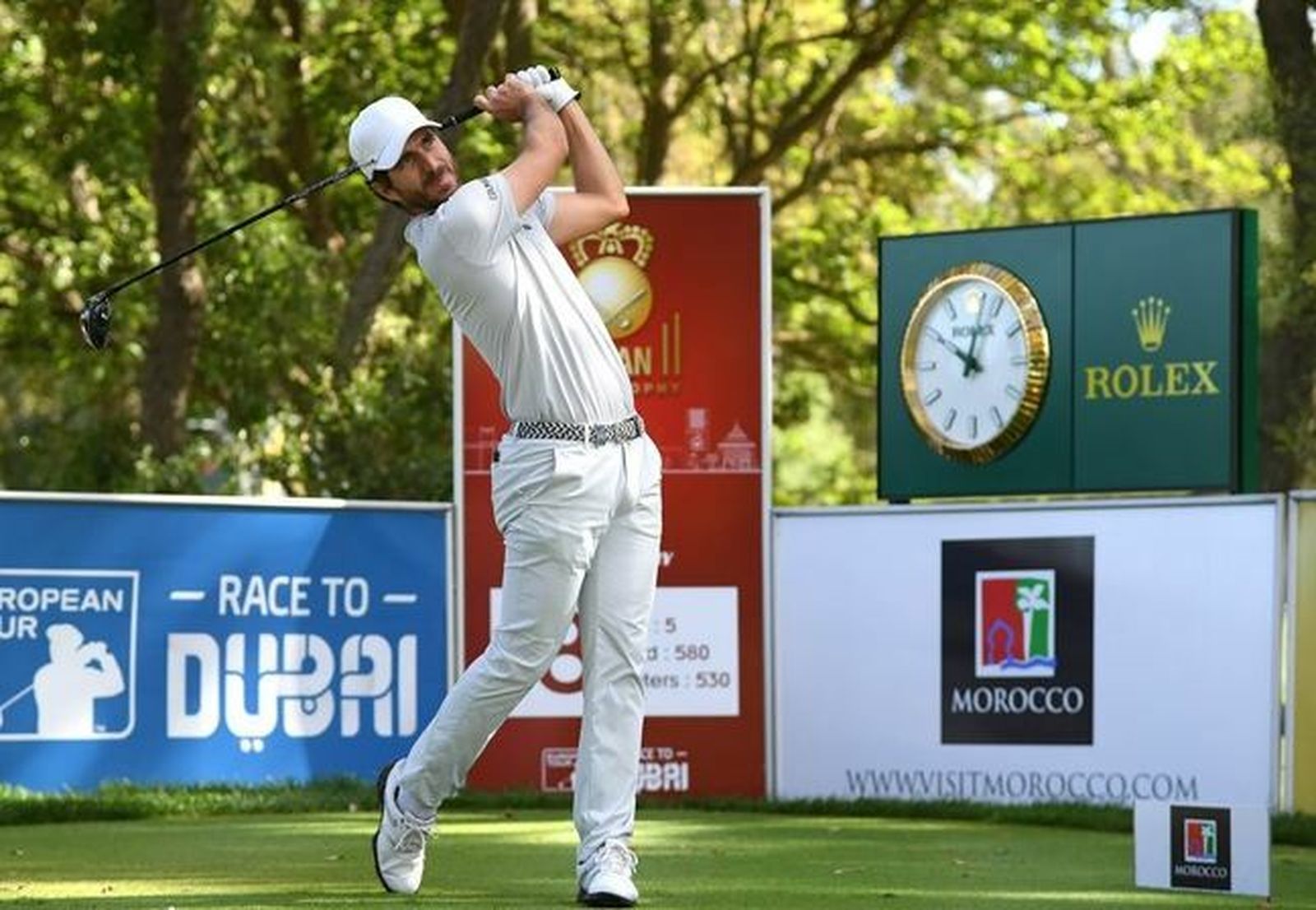 Alejandro Cañizares, el mejor español en el torneo de Marruecos.
