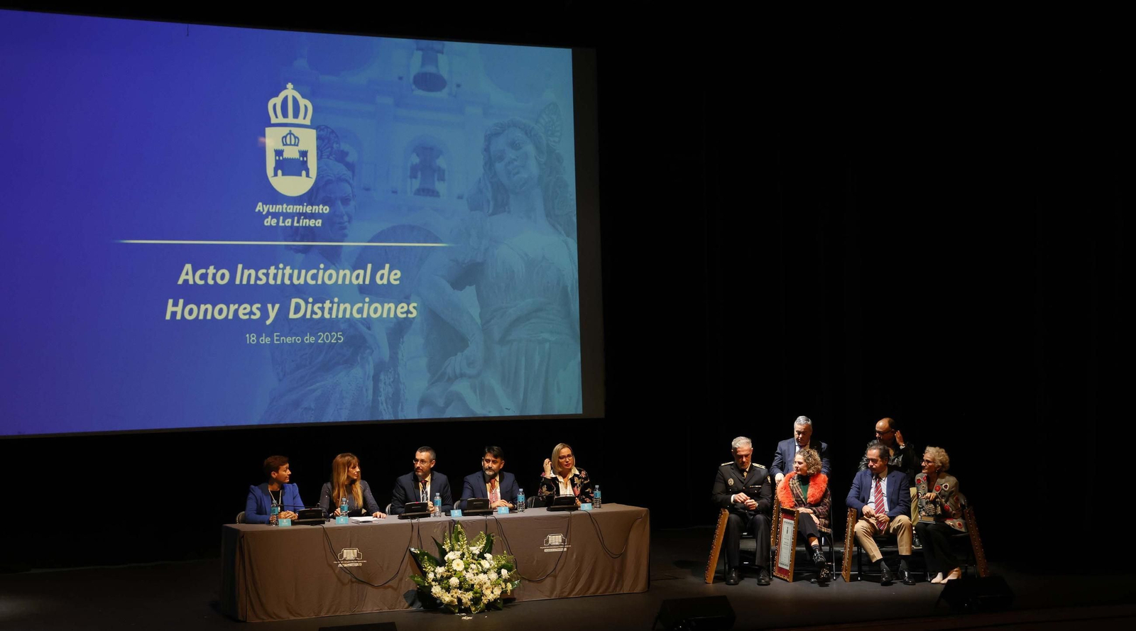Fotos del acto de entrega de reconocimientos por el 155 aniversario de La Línea