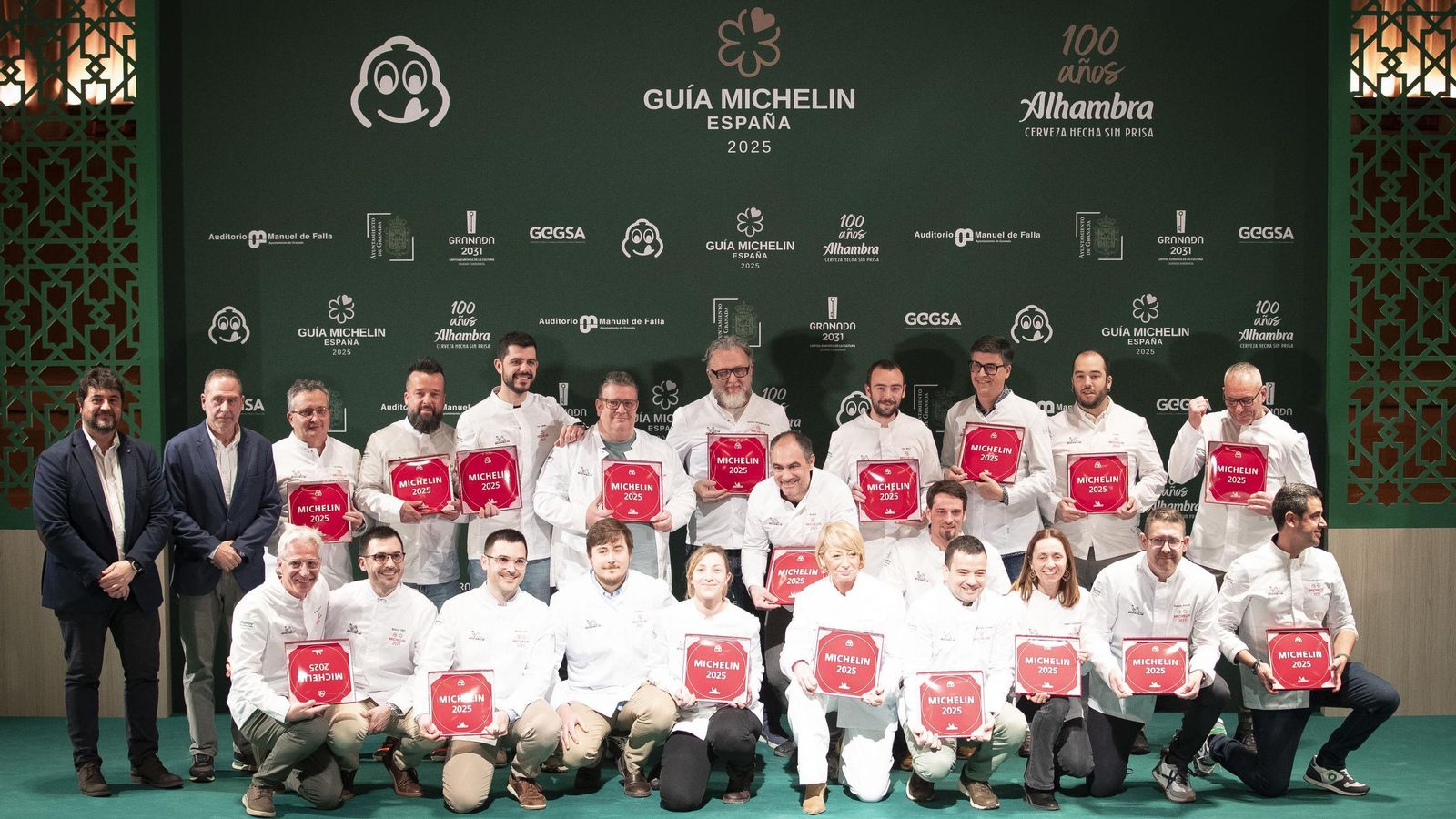 La Gala de la Guía Michelin en Granada, en imágenes