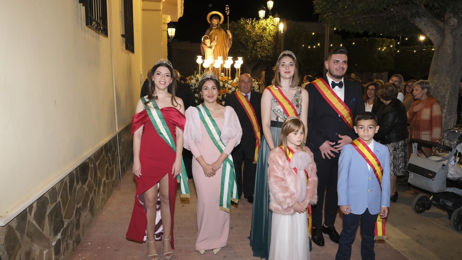 Imágenes de la Procesión de San José Obrero en las Fiestas de Benahadux