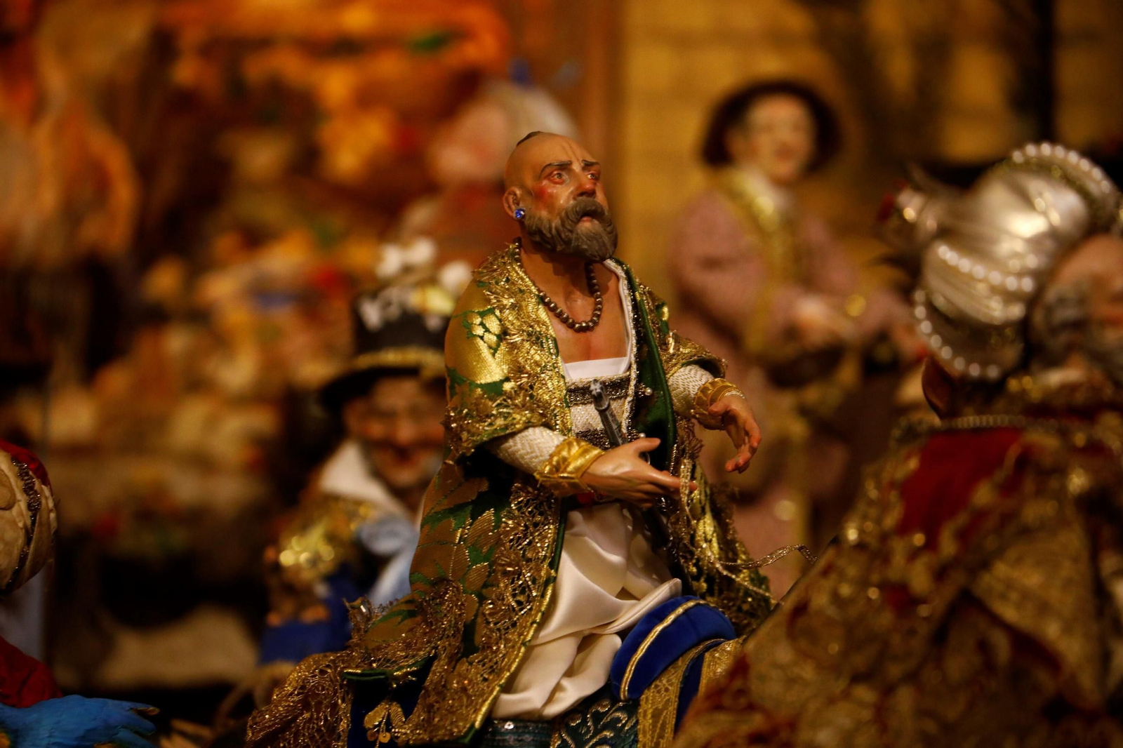 El impresionante belén napolitano de la ermita de la Alegría