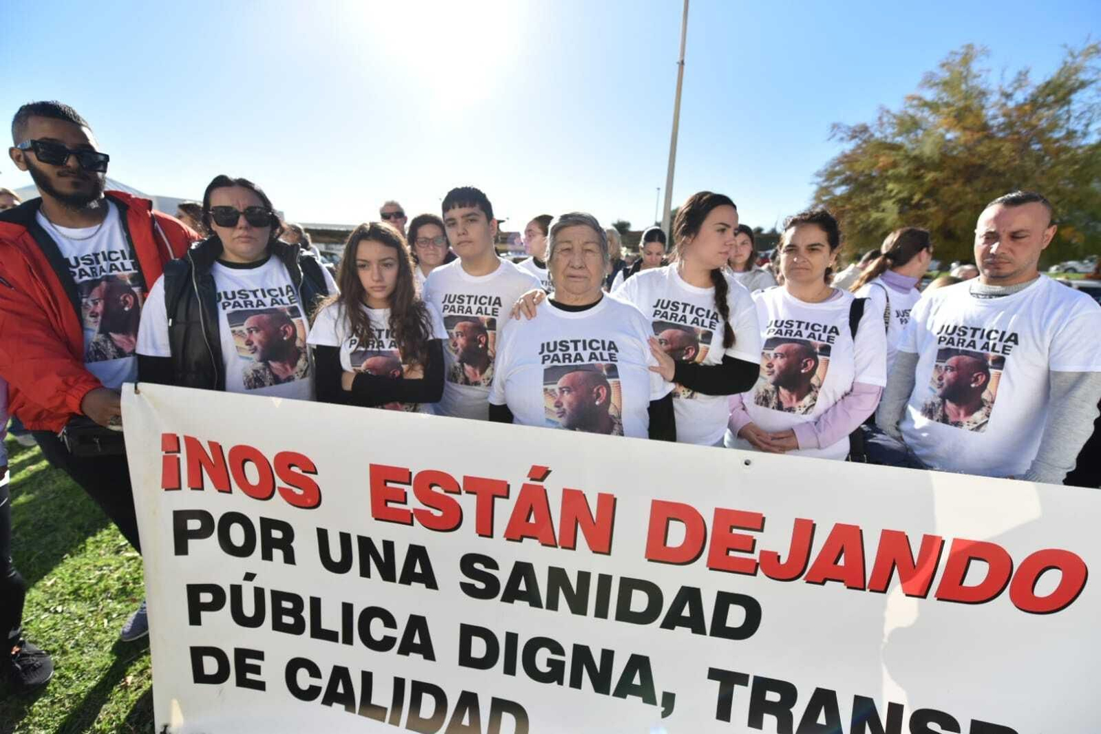 Los participantes en la movilización