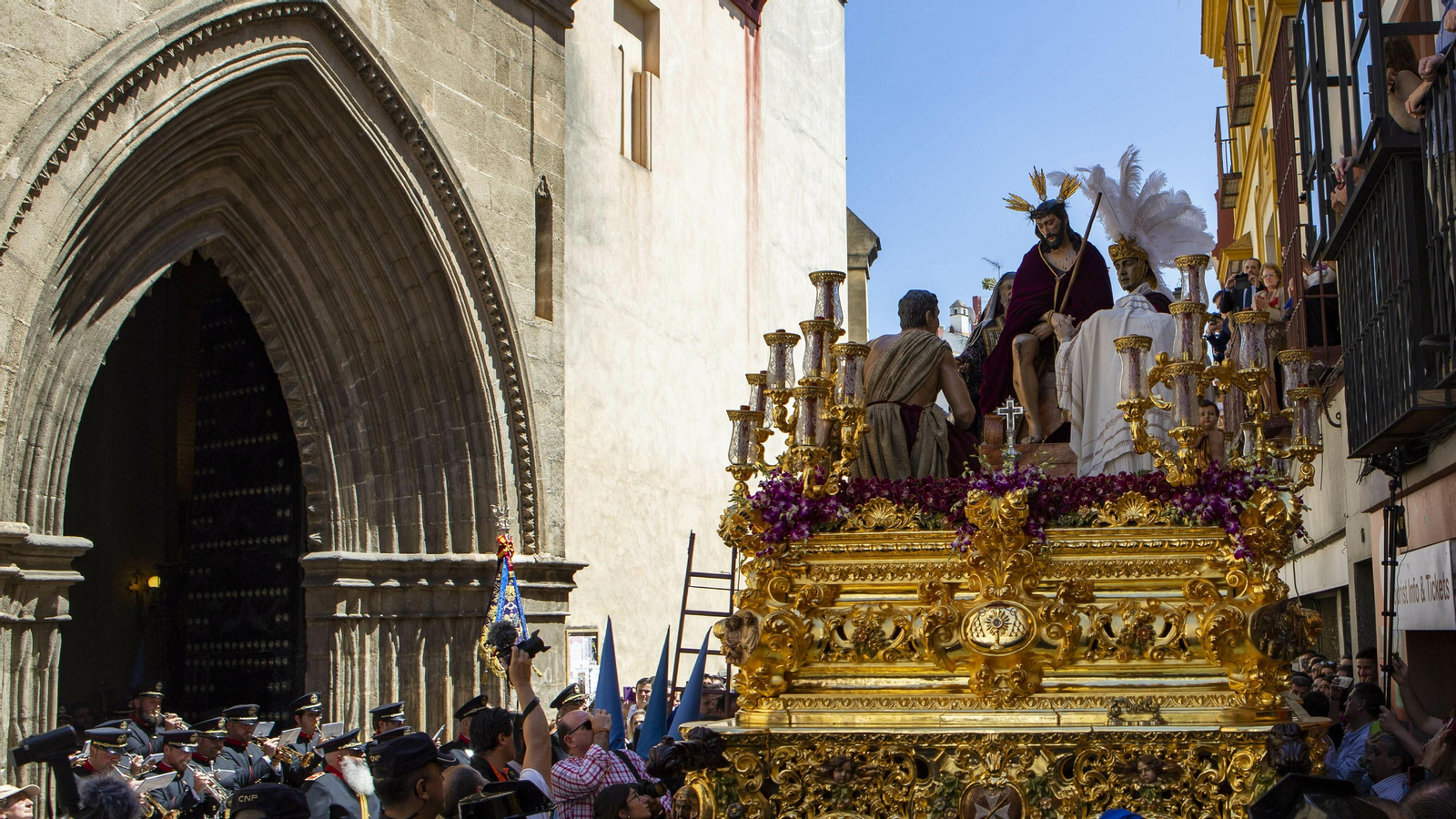 Las imágenes de la Hermandad de San Esteban