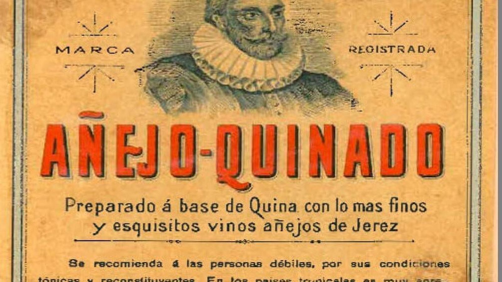 Añejo-quinado Cervantes.