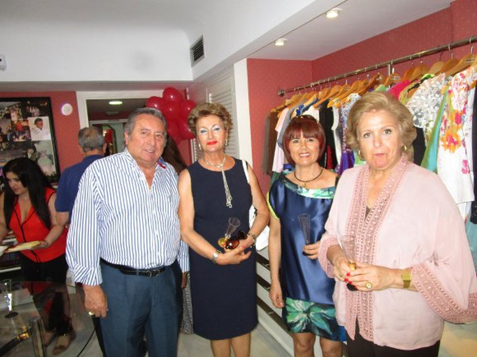 Francisco Martínez, Rosa Ullá, Lourdes Alvés y Ángeles Molero.

Foto: Ignacio Casas de Ciria