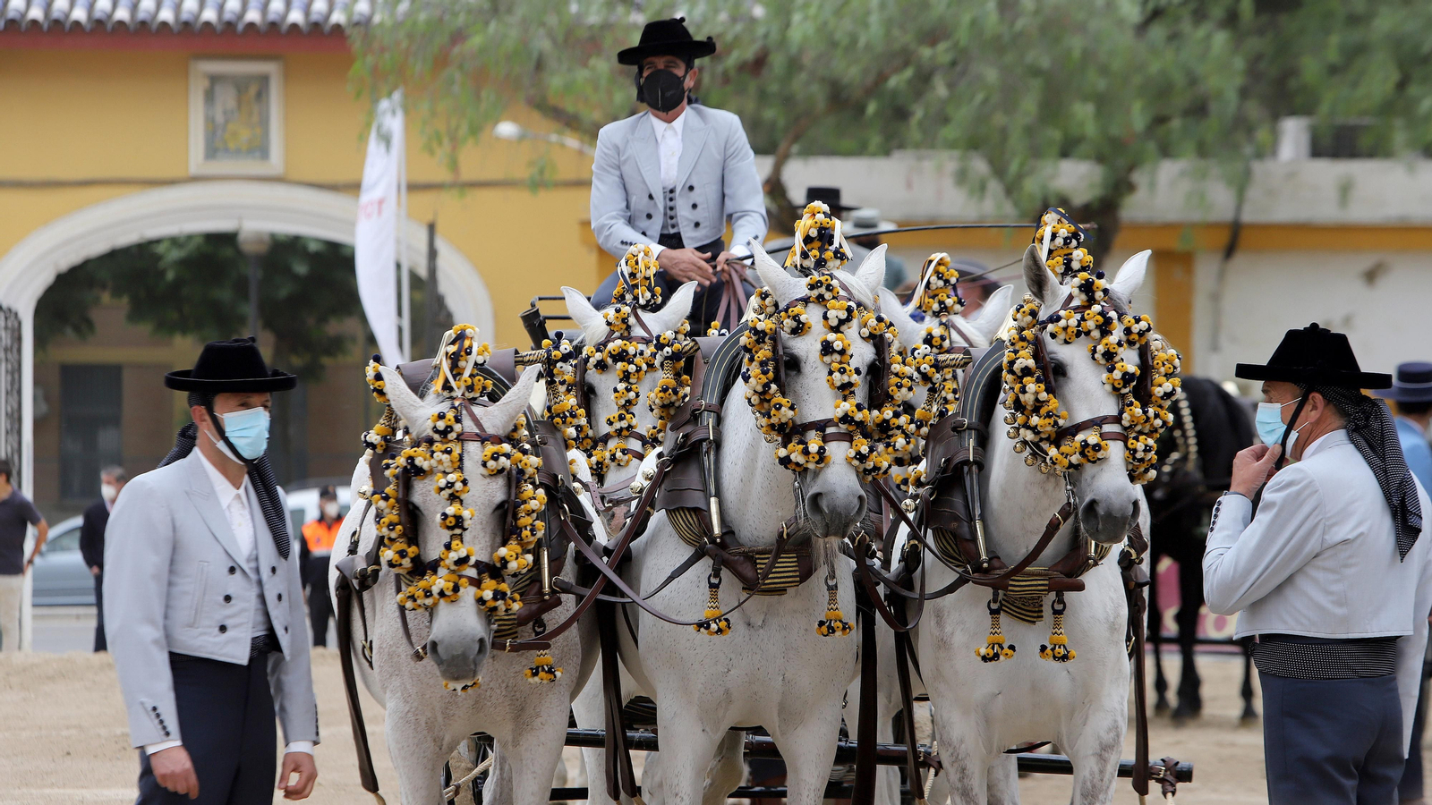 Entrega del Caballo de Oro 2020 al cochero Antonio Carrasco