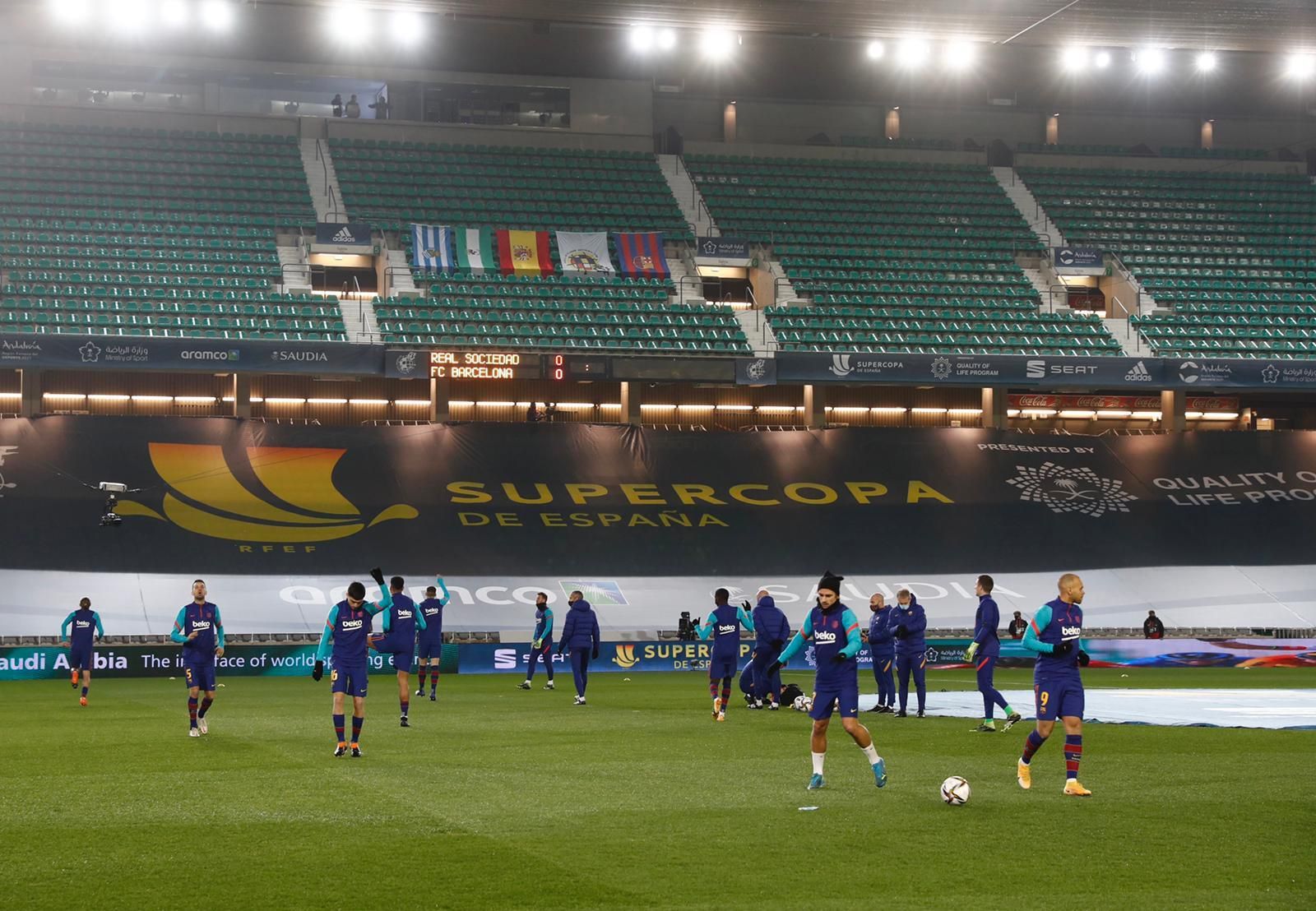 Las imágenes de la victoria del Barcelona ante la Real Sociedad en Córdoba