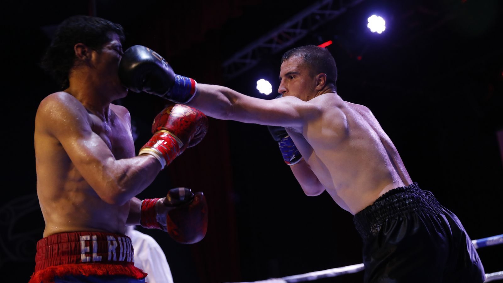 Las fotos de la velada de boxeo en San Roque