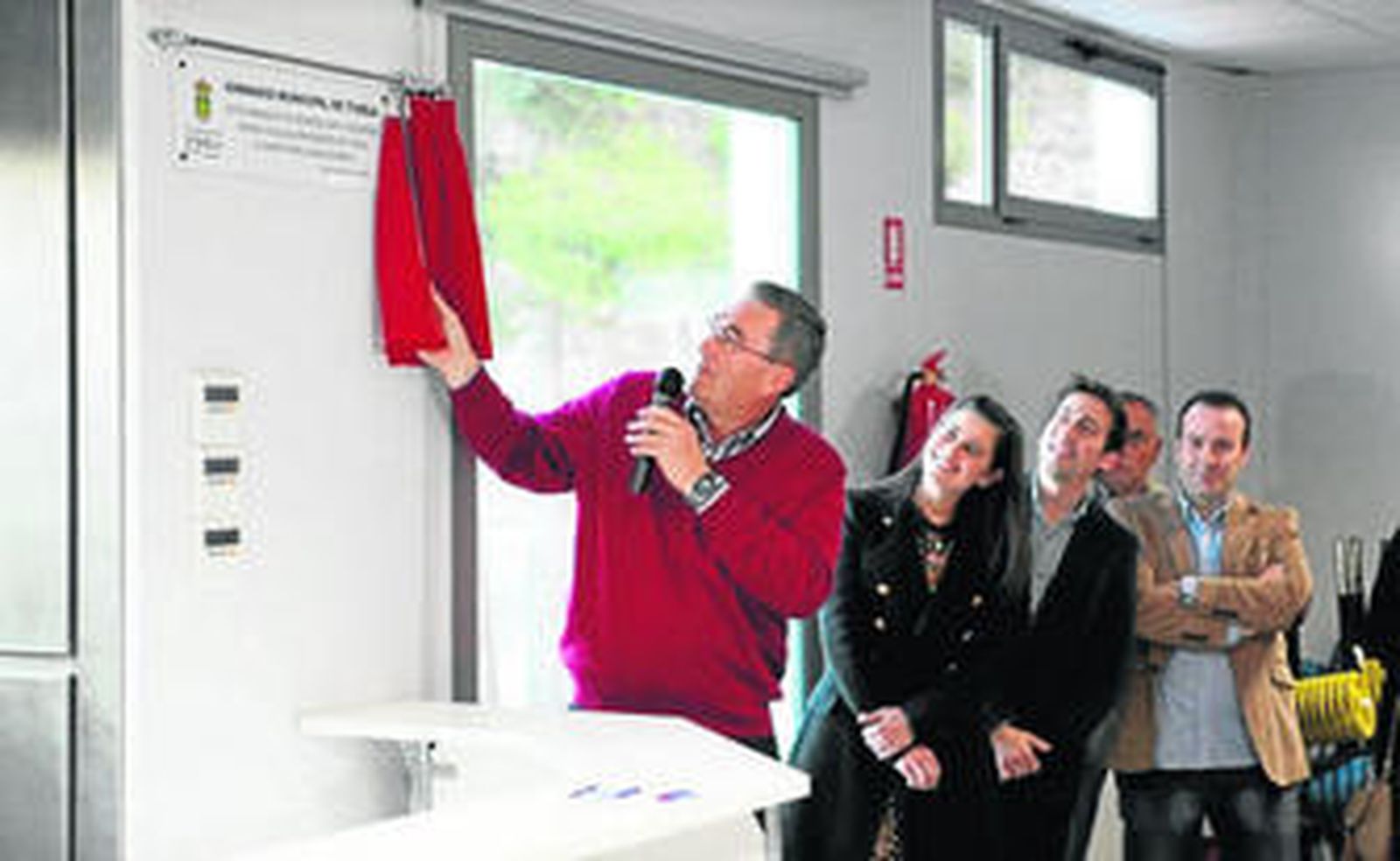 Inauguración del nuevo Gimnasio Municipal.